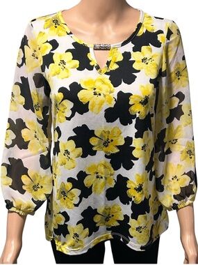 K L Long Sleeve women blouse size small🧩